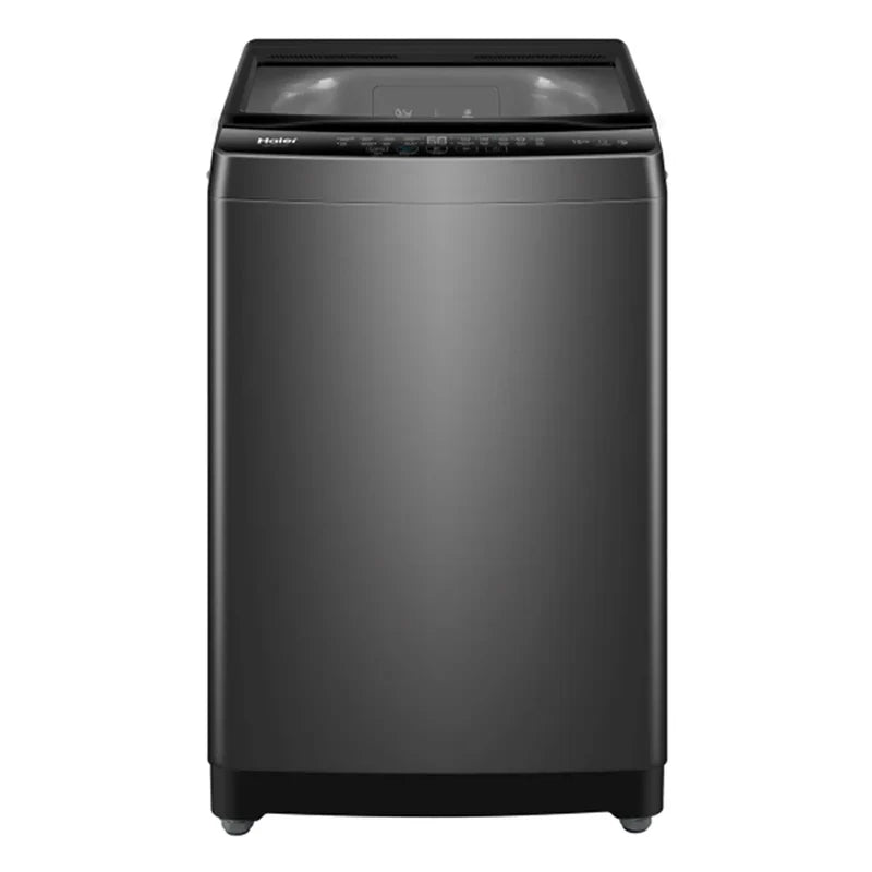 HAIER WASHING MACHINE 10KG HWM100-316HS8 BLACK WITH BASE