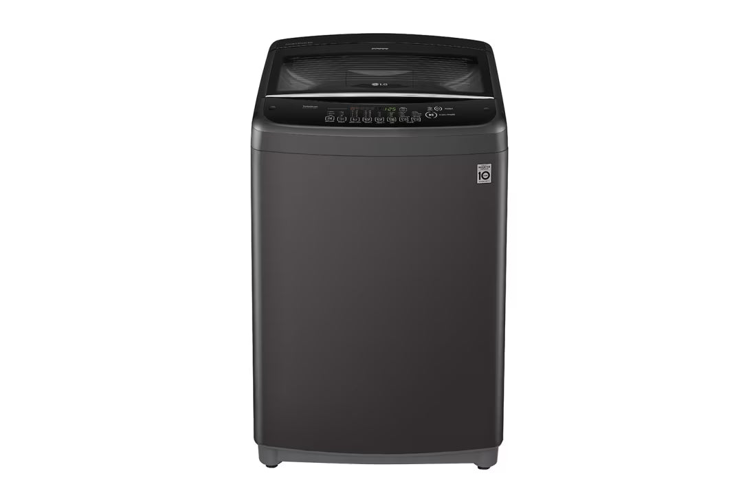 L-G WASHING MACHINE T1466NEHT2B SS BLACK 14KG T/L