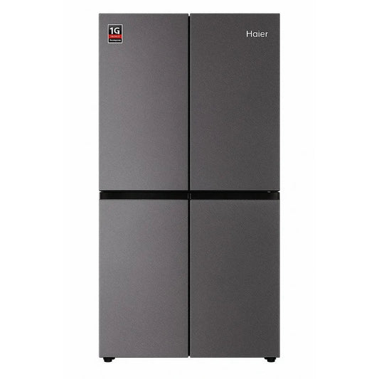 HAIER REFRIGERATOR SIDEBYSIDE HRF-578TBGU1 (IOT) BLACK (IOT) GLASS DOOR