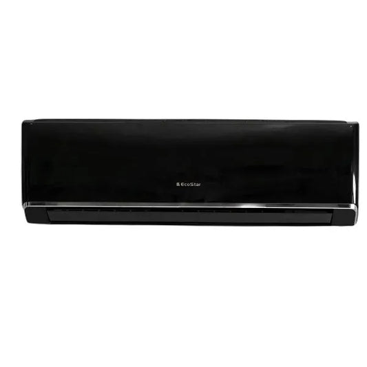 ECOSTAR SPLIT AC INVERTER 1 TON ES-12DU01BC BLACK HEAT/COOL