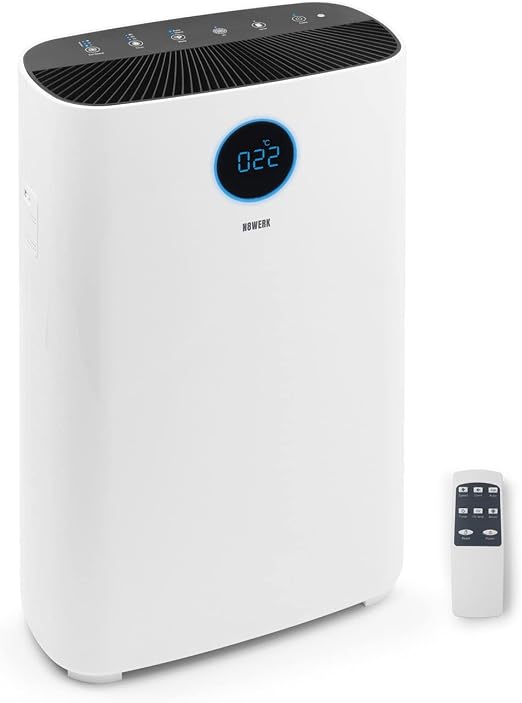 N8WERK AIR PURIFIER UVC LIGHT 6 FILTER SYSTEM, POLLEN, DUST