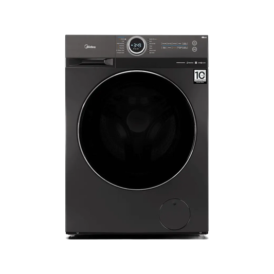 MIDEA FRONT LOAD WASHING MACHINE 12W/8D KG GREY MF200-D120-G-PK
