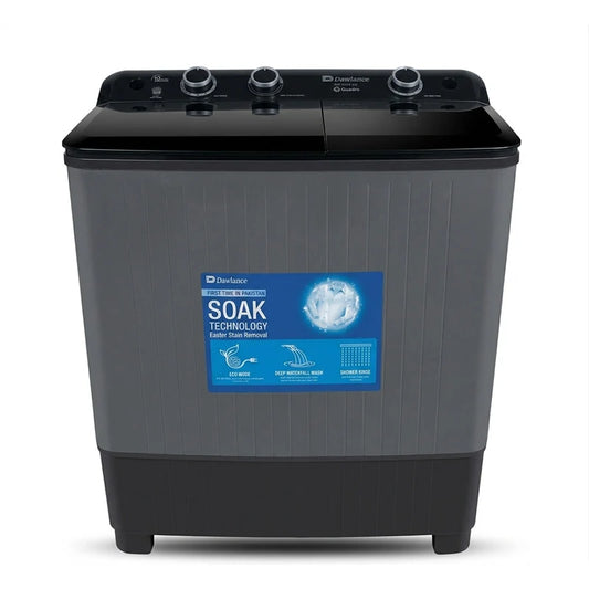 DAWLANCE WASHING MACHINE 8KG DW-6570 BLACK / GREY TWIN TUB