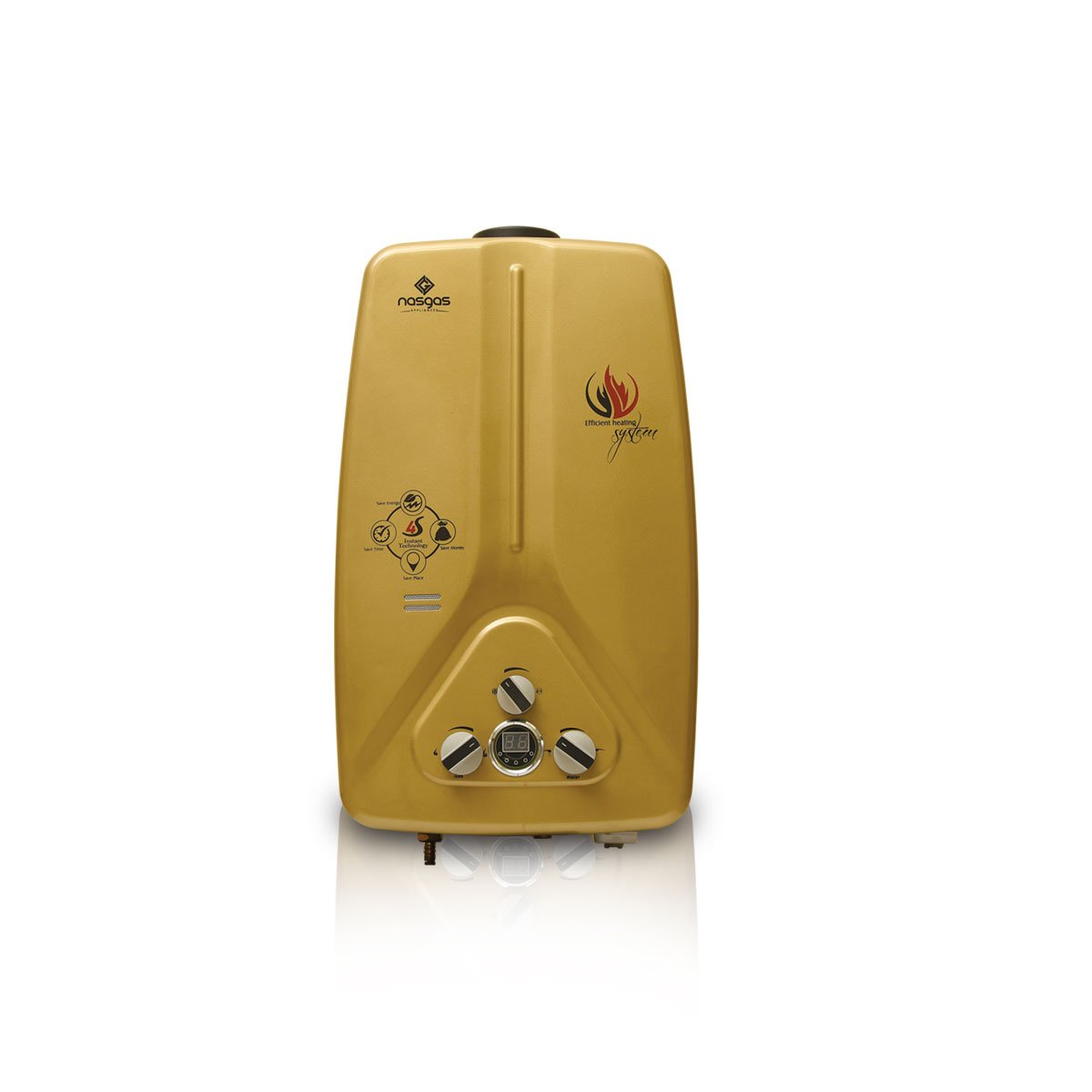 NASGAS INSTANT GAS GYSER DG-99 LPG 9LITRES