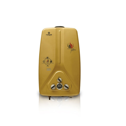 NASGAS INSTANT GAS GYSER DG-99 GOLD NATURAL GAS 9LITRES