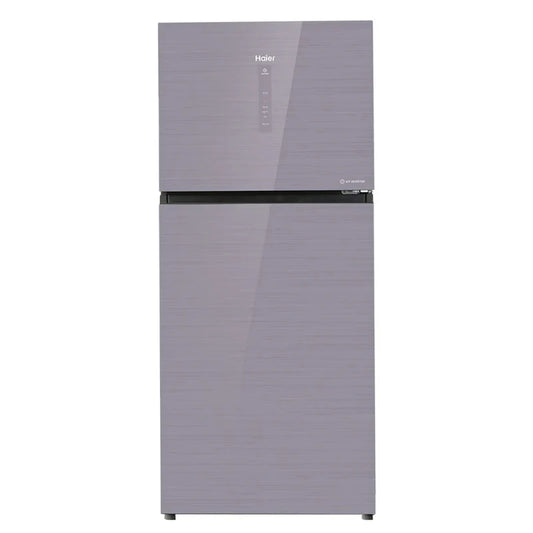 HAIER REFRIGERATOR HRF-418TIFG1U1 (IOT) GRAY INVERTER, GLASS DOOR
