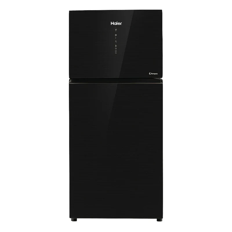 HAIER REFRIGERATOR HRF-418TIFB1U1 (IOT) BLACK GLASS DOOR
