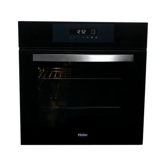 Haier Built-In Oven HWO60S10EB1 - 56L Electric Digital Oven with 10 Functions (Black)