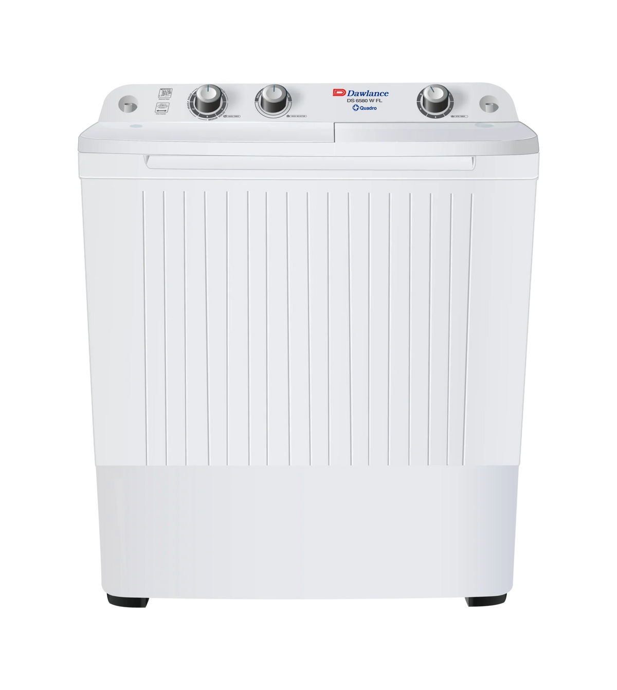 DAWLANCE WASHING MACHINE 8KG DW-6580 WFL WHITE TWIN TUB