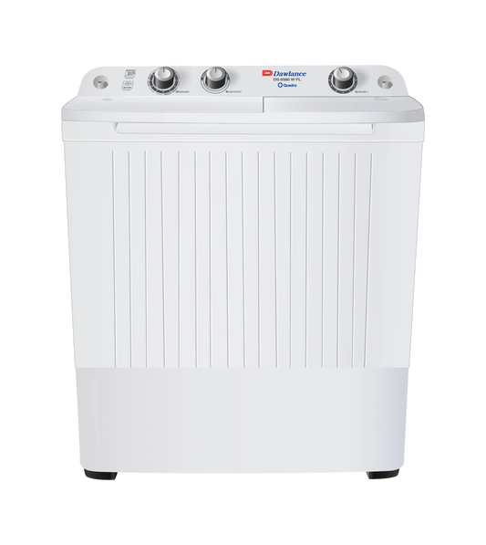 DAWLANCE WASHING MACHINE 8KG DW-6580 WFL WHITE TWIN TUB