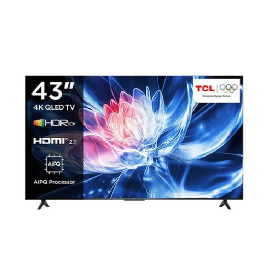 TCL LED 43" 43T6D 4K QLED SMART TV