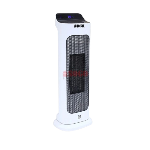 SOGO CERAMIC FAN HEATER JPN-77 WHITE WITH REMOTE,2000 WATTS
