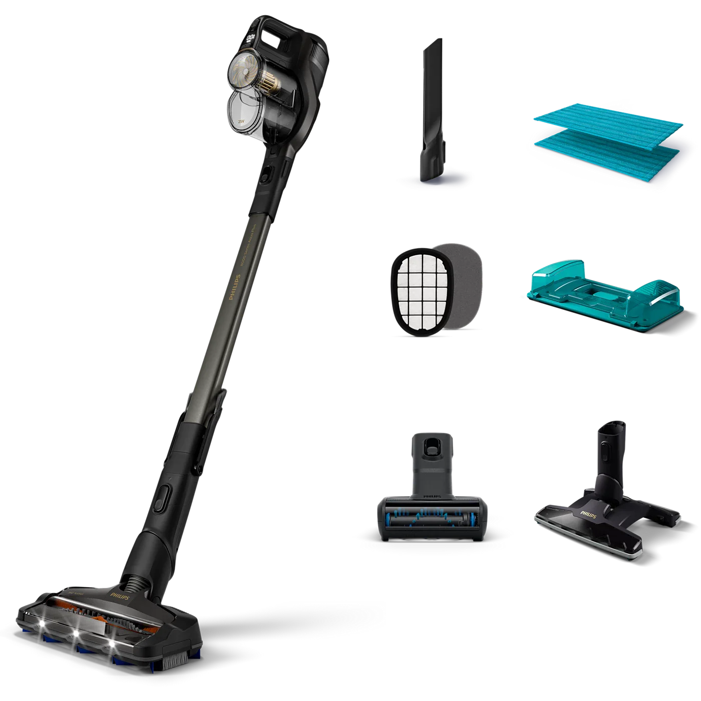 8000 Series Aqua Plus Cordless Vacuum XC8347/61