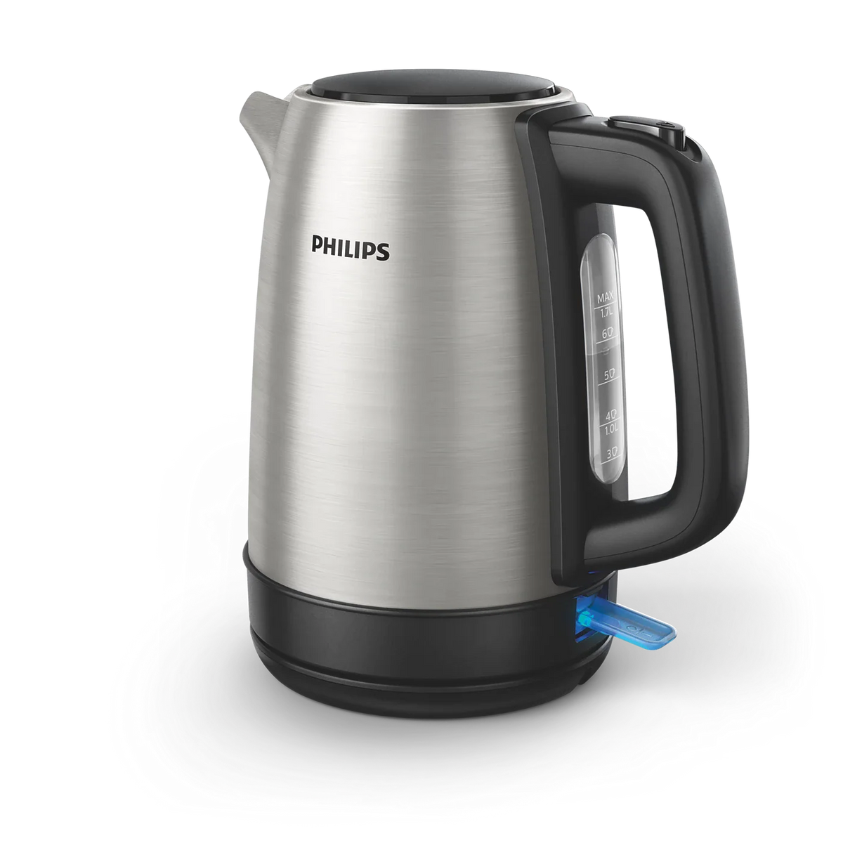 Daily Collection Metal Kettle-Spring Lid, Light indicator HD9350/92