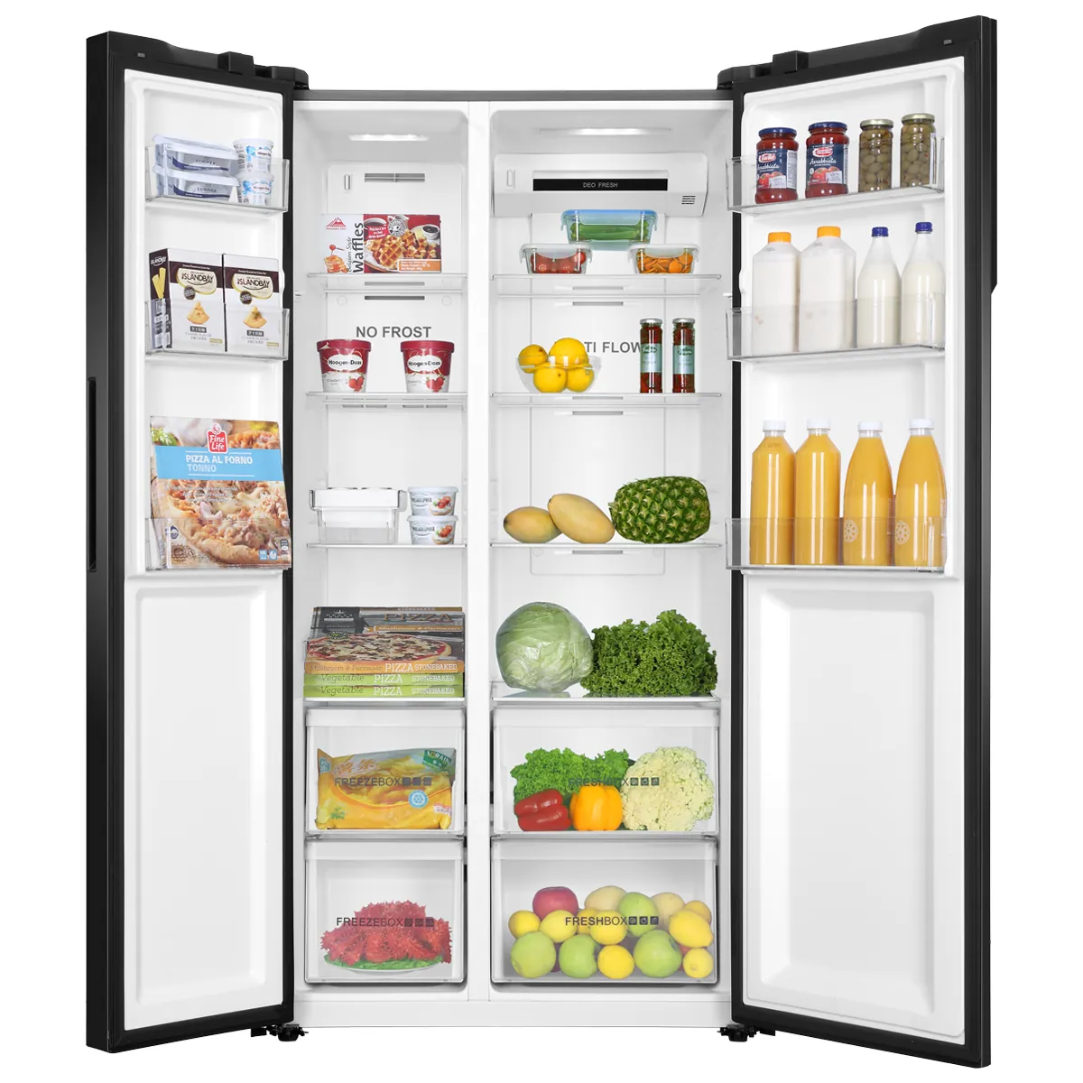Model 622 IBS HAIER REFRIGERATOR SIDE BY SIDE INVERTER NO FROST (2) Model 622 IBS HAIER REFRIGERATOR SIDE BY SIDE INVERTER NO FROST