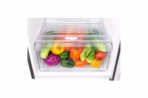 LG top mount freezer in dark graphite with smart inverter
