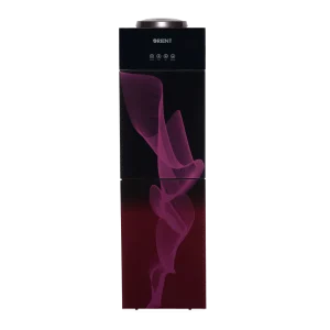 Crystal 3 Taps Purple Glass Door Water Dispenser