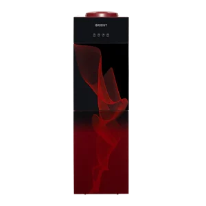 Crystal 3 Taps Red Glass Door Water Dispenser