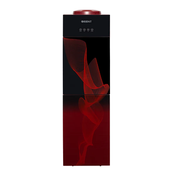 Crystal 3 Taps Red Glass Door Water Dispenser Crystal 3 Taps Red Glass Door Water Dispenser