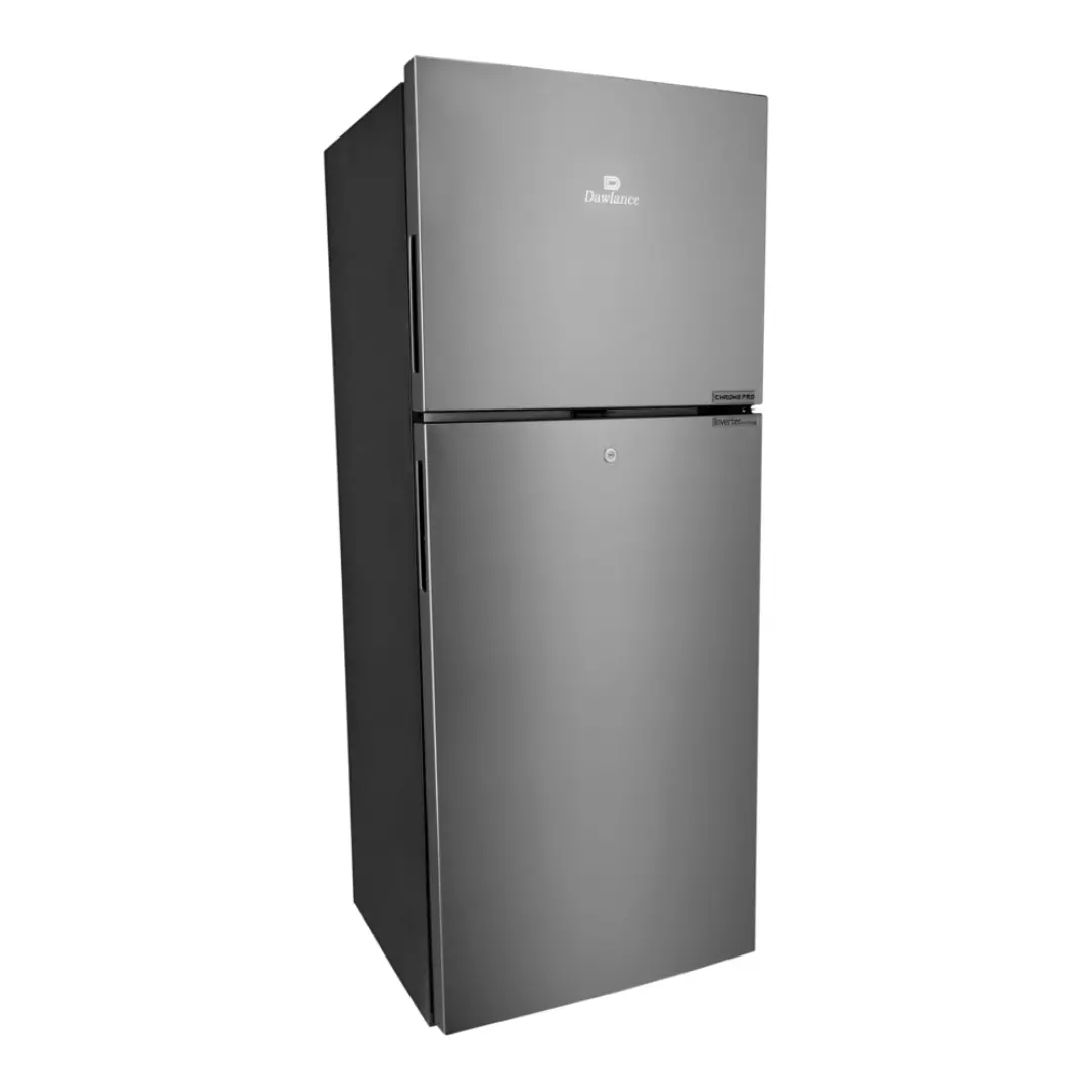 Dawlance 9193LF Chrome Pro Hairline Silver Double Door Refrigerator
