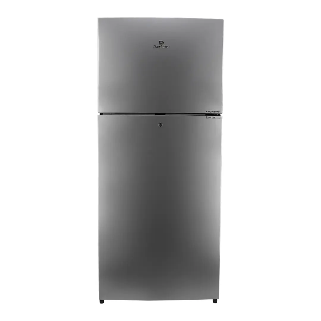 Dawlance 9193LF Chrome Pro Hairline Silver Double Door Refrigerator