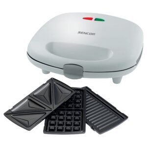 SENCOR SANDWICH MAKER SSM9300 WITH 3 PLATES, 700W