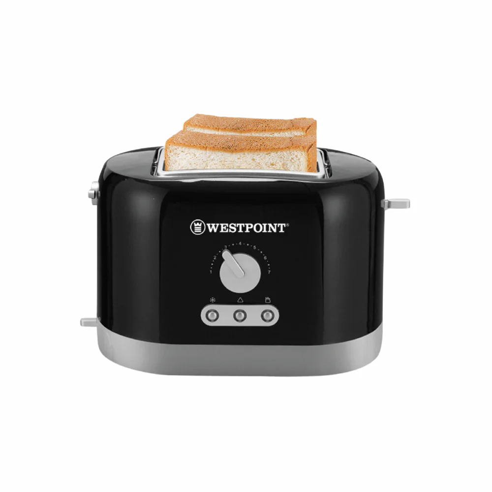 WESTPOINT TOASTER 2SLICE WF-2538 BLACK WESTPOINT TOASTER 2SLICE WF-2538 BLACK