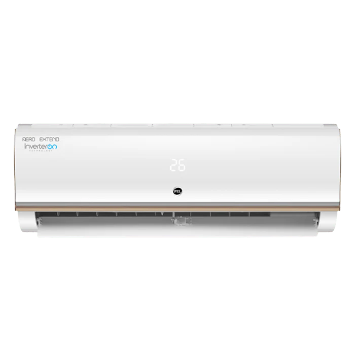 PELInverterOnAEROExtend_H_C_AirConditioner1_700x PEL SPLIT AC INVERTER 1.5 TON PINVO-18K AERO EXTEND INVERTERON HEAT/COOL - Image 1