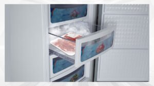 DAWLANCE UPRIGHT FREEZER VF-1035 WB GD MG BLACK HONEY COMB