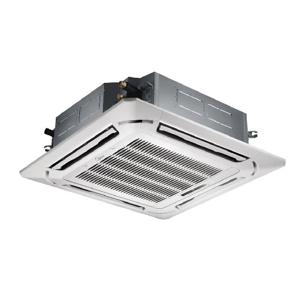 Midea MCA3-12CRN1 Ceiling Cassette Unit 1.5HP-White-01 Midea MCD-24CRN1 R410 Ceiling Cassette Unit Cool 2.5HP - Image 1