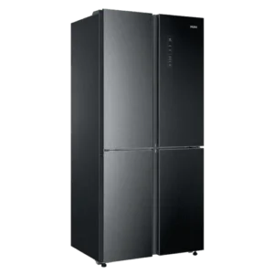 HAIER REFRIGERATOR SIDEBYSIDE HRF-578TSG1 SILVER GLASS DOOR