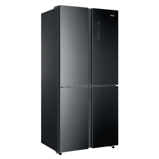 578TBP-510x510-1 HAIER REFRIGERATOR SIDEBYSIDE HRF-578TSG1 SILVER GLASS DOOR - Image 1