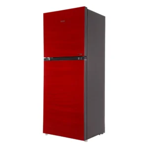 HAIER REFRIGERATOR HRF-398EPR RED GLASS DOOR
