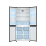 HAIER REFRIGERATOR SIDEBYSIDE HRF-578TSG1 SILVER GLASS DOOR