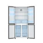 HAIER REFRIGERATOR SIDEBYSIDE HRF-578TSG1 SILVER GLASS DOOR