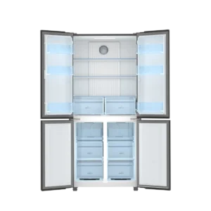 HAIER REFRIGERATOR SIDEBYSIDE HRF-578TSG1 SILVER GLASS DOOR