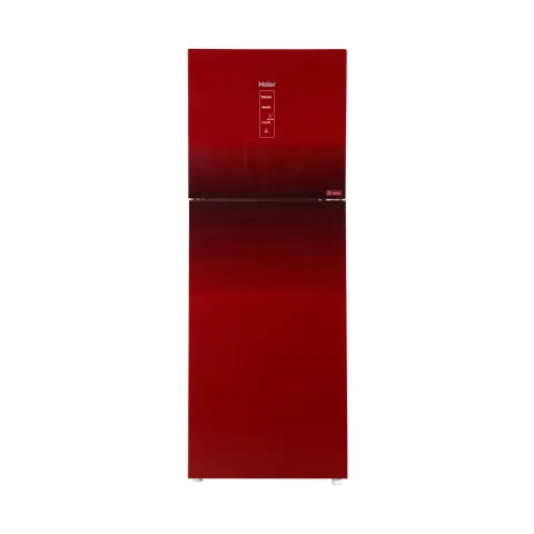 W020210121643196950015_480 HAIER REFRIGERATOR HRF-316IDRA GLASS DOOR RED INVERTER,286 LTR - Image 1