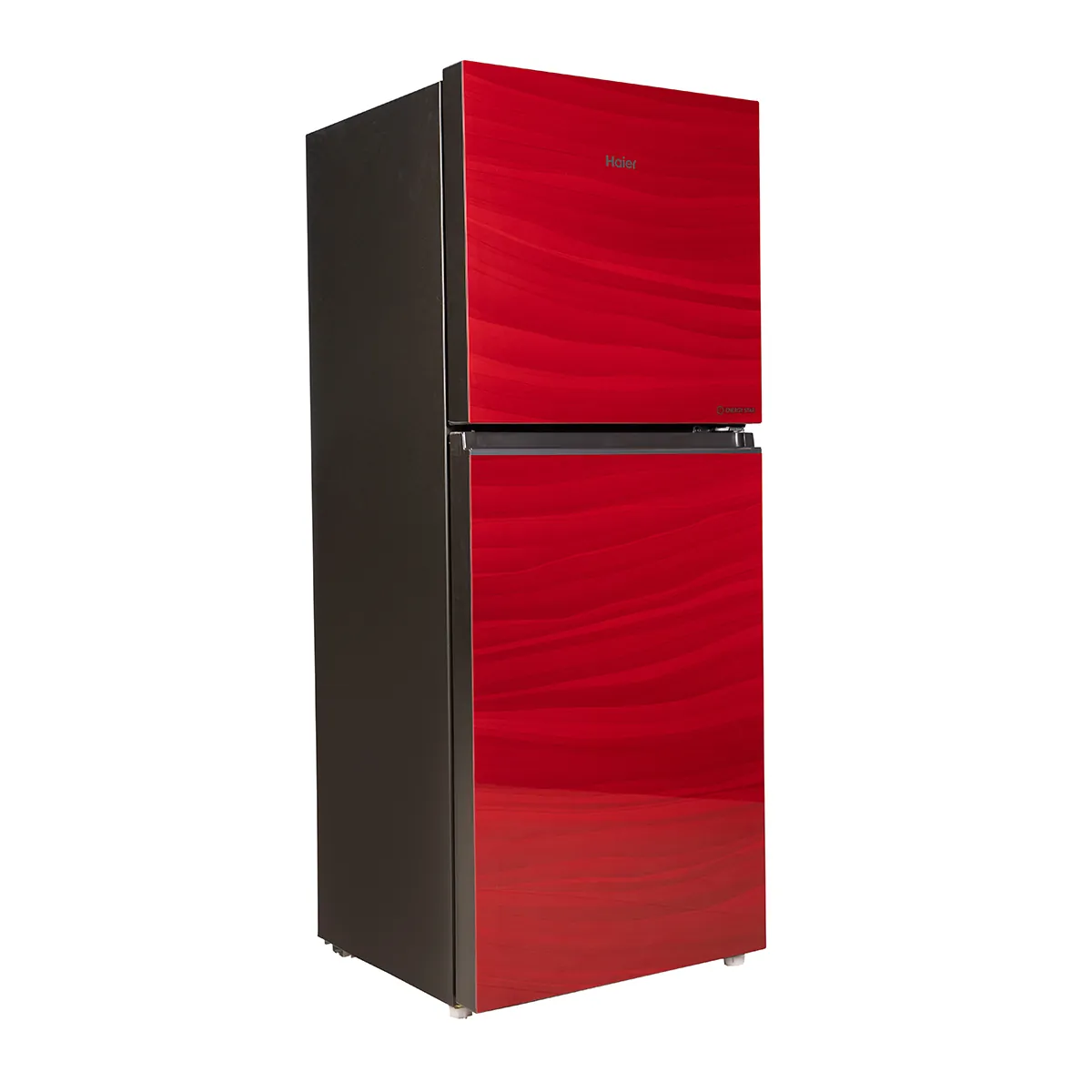 HAIER REFRIGERATOR HRF-316EPRA-01 RED 286LTR (2) HAIER REFRIGERATOR HRF-316EPRA-01 RED 286LTR